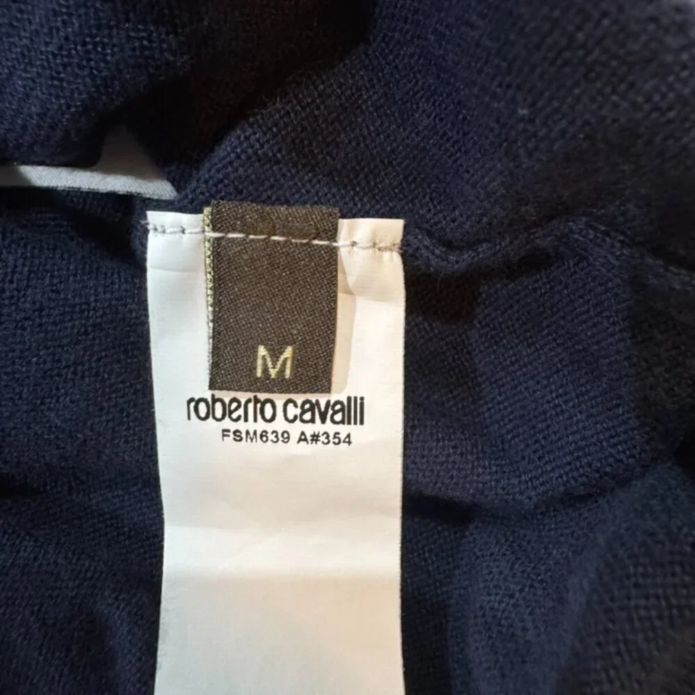 Roberto Cavalli 100% cotton sweater size medium